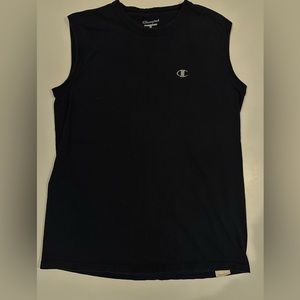 Champion muscle tee size medium in dark blue